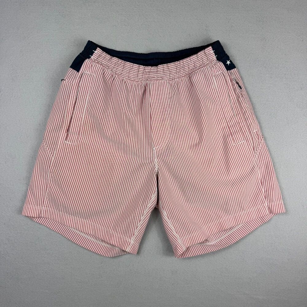 BirdDogs Sargeant Tuddy Shorts Mens Small USA American Flag Lined Stretch